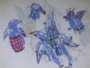 Experimentalfilm von Sae Esashi, Rauminstallation, Animation aus Druckarbeiten, Zeichnungen und Malerei, 2008